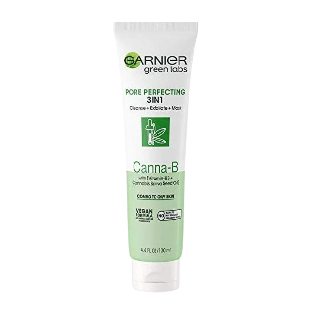 Green Labs 3-in-1 Face Wash, Exfoliator & Mask for Pore Perfection