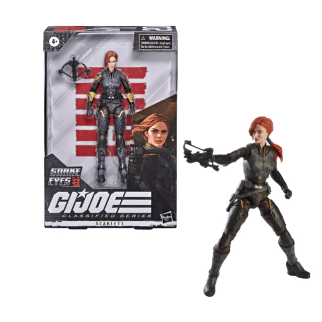 G.I. Joe Classified Series Snake Eyes Origins Scarlett 6" Figure