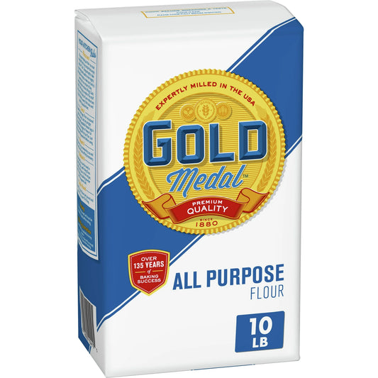 Gold Medal All Purpose Baking Flour, Enriched Bleached, 10 lb Bag