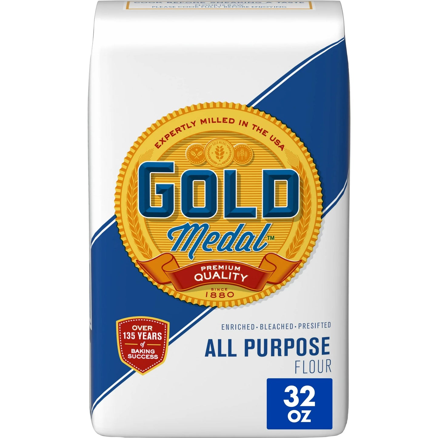 Gold Medal All Purpose Baking Flour, Enriched Bleached, 2 lb Bag