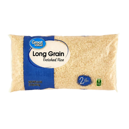 Great Value Long Grain White Enriched Rice, 32 oz