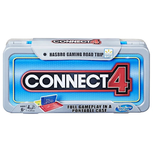 Hasbro Gaming Connect 4 Road Trip Series - Full Game play Portable Case