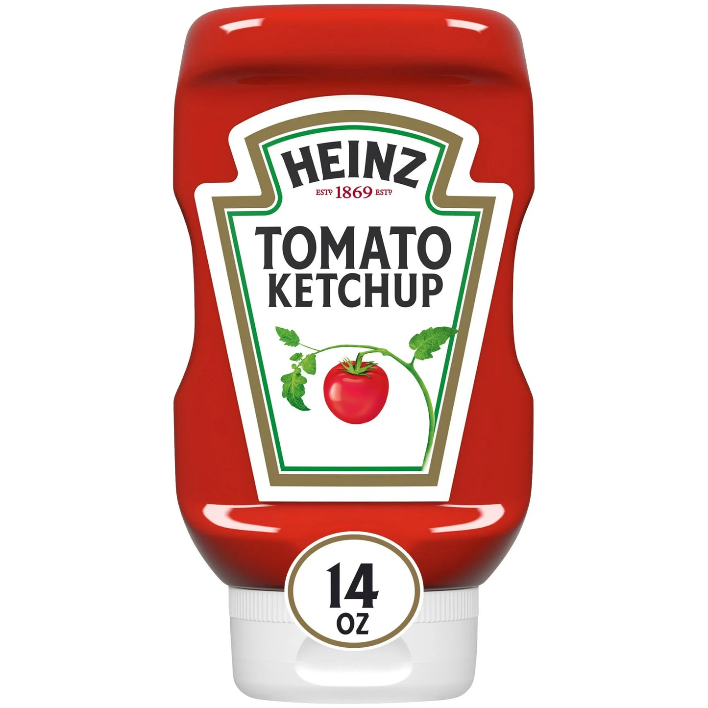 Heinz Tomato Ketchup, Classic Squeeze Bottle, 14 oz