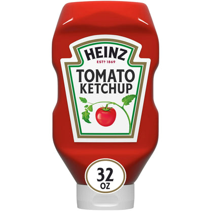 Heinz Tomato Ketchup, Classic Squeeze Bottle, 32 oz