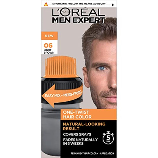 L’Oreal Paris Men Expert Permanent Hair Color  Light Brown 06