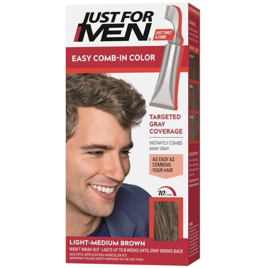 Just For Men Easy Comb-in Hair Color for Men with Applicator