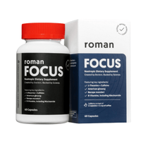 Roman Focus Nootropic Dietary Supplement, 60 Capsules *EN