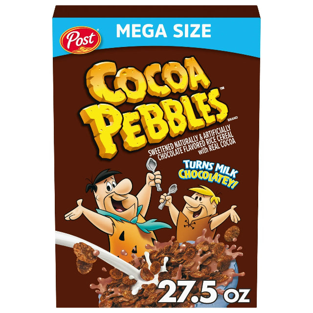 Post Cocoa Pebbles Breakfast Cereal