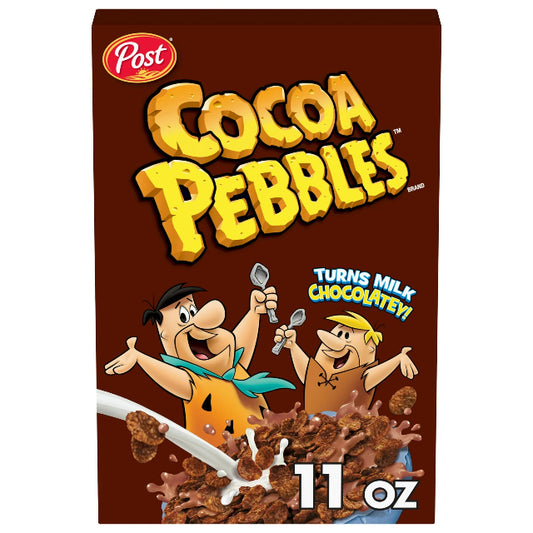 Post Cocoa Pebbles Breakfast Cereal