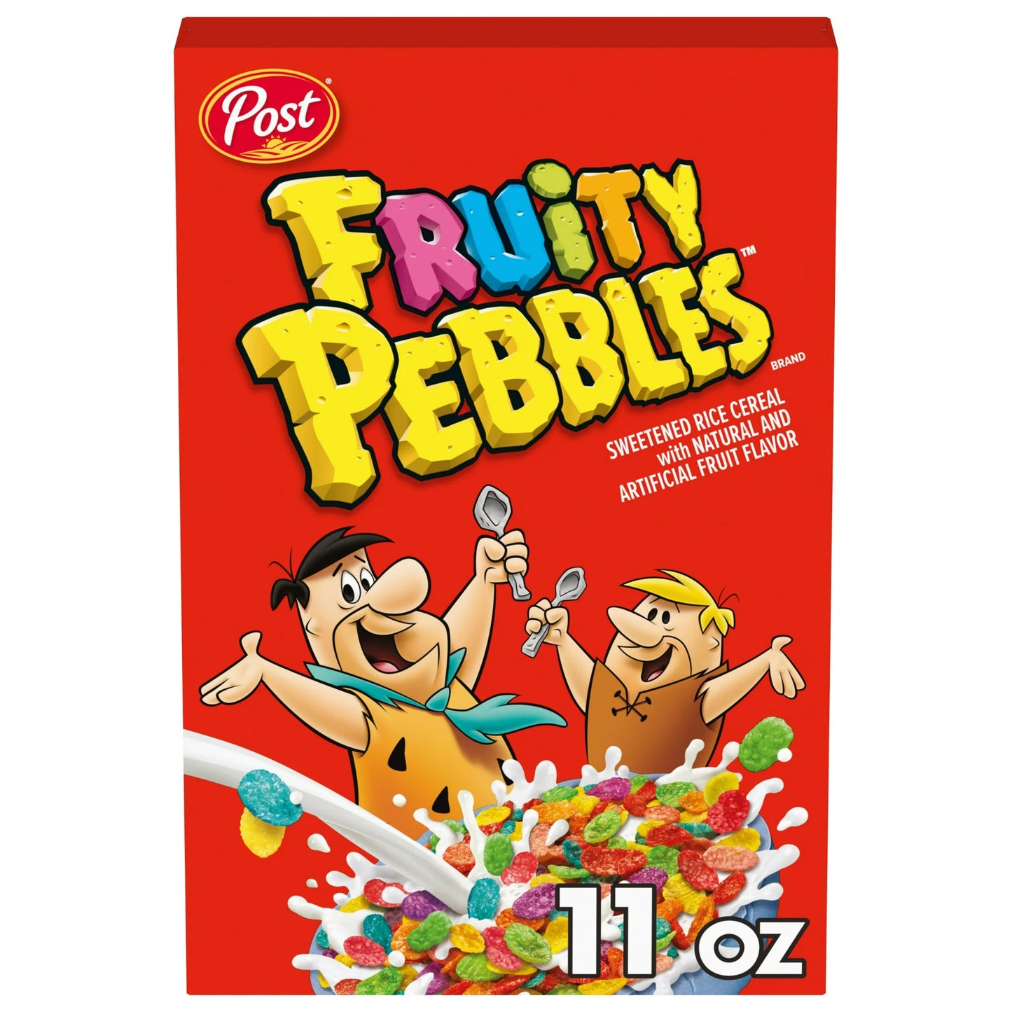 Post Fruity PEBBLES Cereal, Gluten-Free Rice Cereal