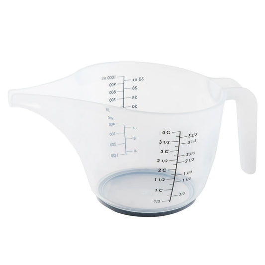 PrepSolutions Precise Pour Measuring Pitcher – 4-Cup Capacity