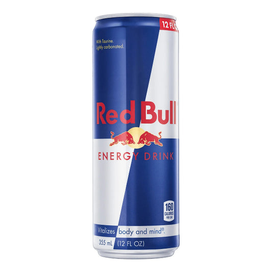 Red Bull Energy Drink, 12 fl oz Single Can for Energy and Focus