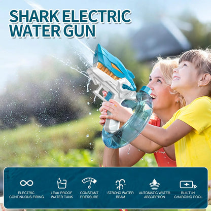 Electric Water Gun – Fast-Fill Cartoon Squirt Toy for Summer Play