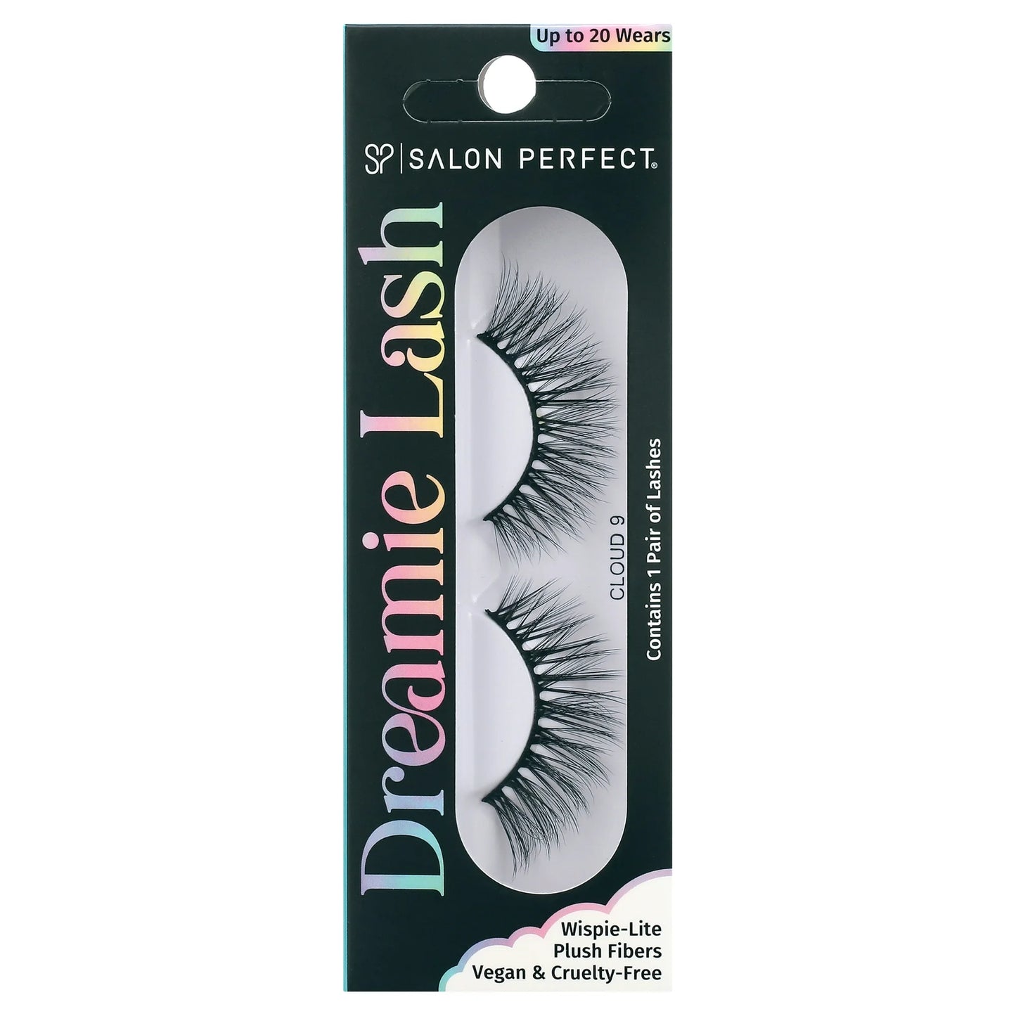 Salon Perfect Dreamie Lash Cloud 9, Wispy Natural Lashes, 3 Pack