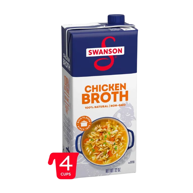 Swanson 100% Natural Chicken Broth, 32 oz