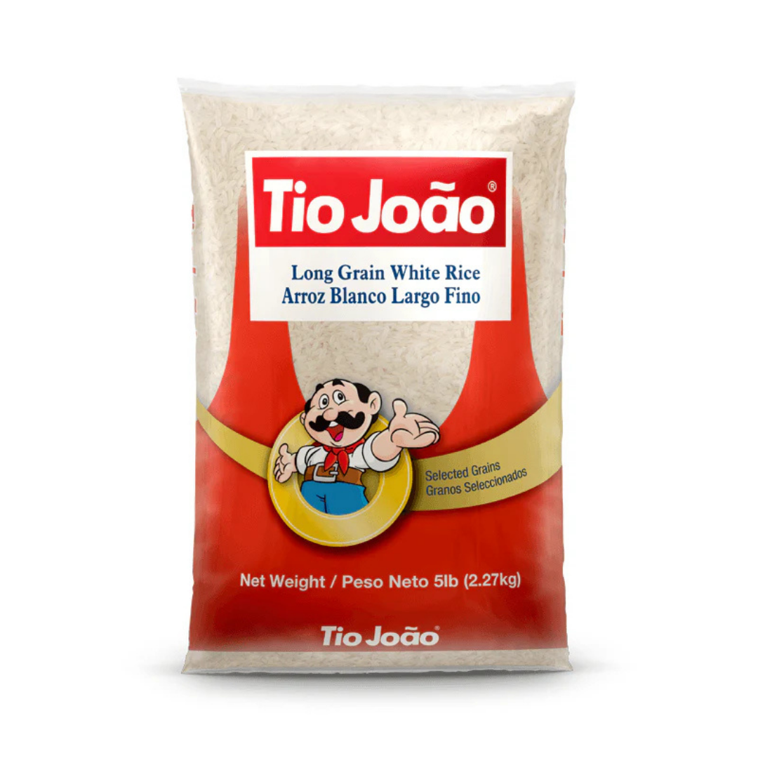 Arroz Tio Joao White Long Grain Rice 5lb