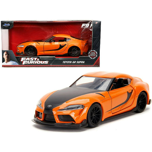 Fast & Furious Toyota GR Supra Orange DieCast 1:32 - Jada Toys