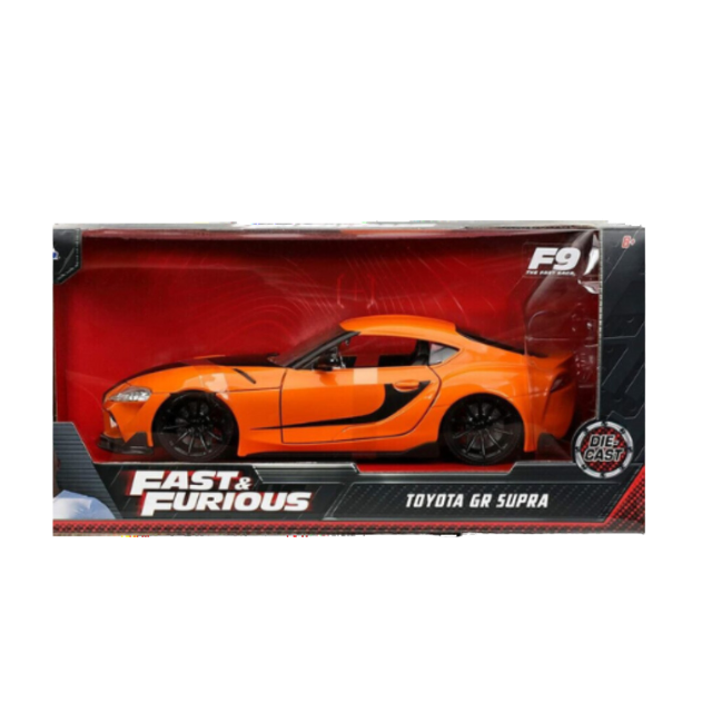 Fast & Furious Toyota GR Supra Orange DieCast 1:32 - Jada Toys