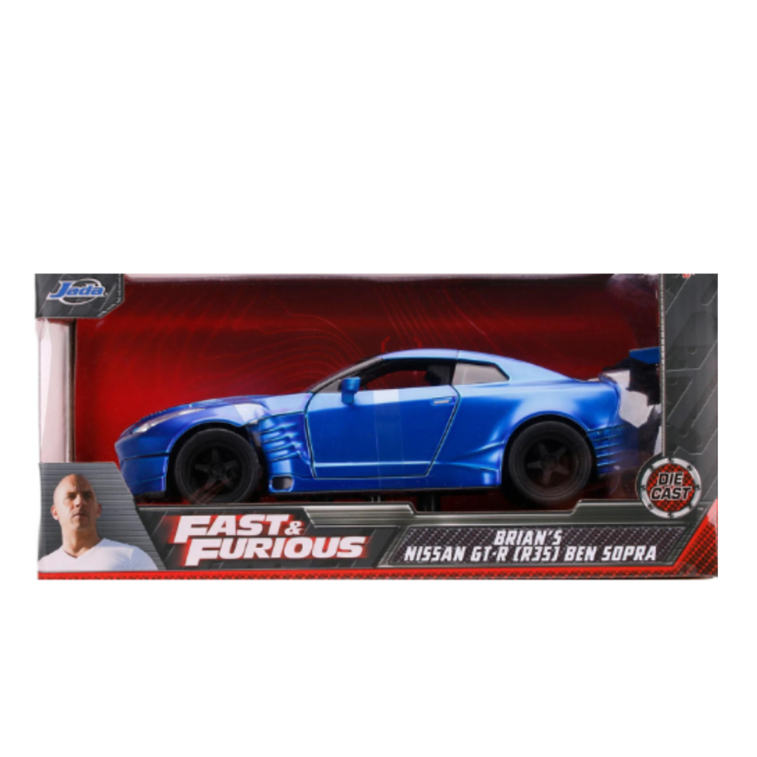 Fast & Furious Nissan GTR (R35) Ben Sopra  DieCast 1:32 - Jada Toys