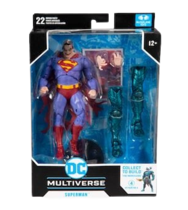 McFarlane DC Multiverse Build-A Superman Infected Action Figure 7"