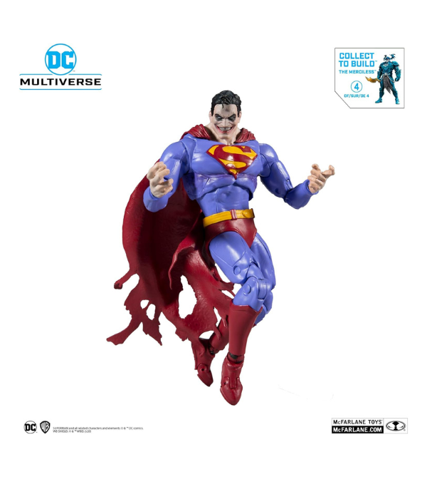 McFarlane DC Multiverse Build-A Superman Infected Action Figure 7"