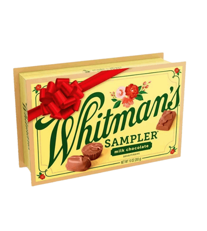 Whitman's Milk Chocolates Holiday Sampler, 10 OZ (22 Pieces)