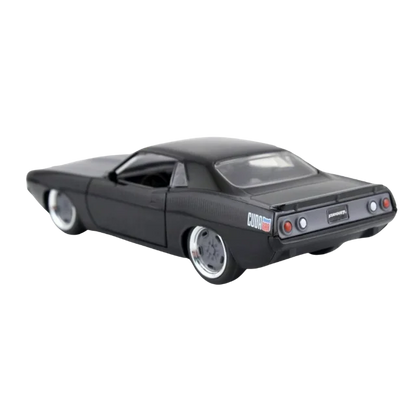 Fast & Furious Plymouth Barracuda Black DieCast 1:32 - Jada Toys