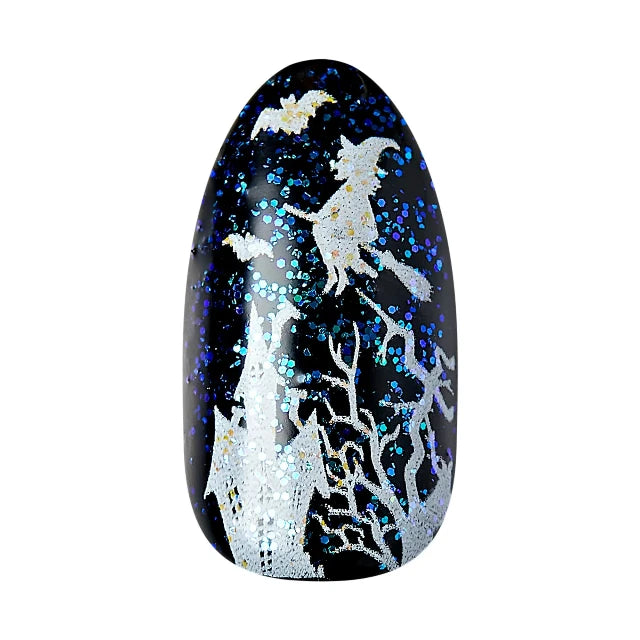 KISS imPRESS Halloween Press-On Nails, Medium Almond, 30 Ct.