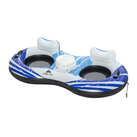 Ozark Trail Rapid River II Float + DC Air Pump Combo Set