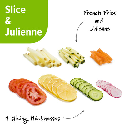 Prep Solutions Safe Prep Multi Slicer – Adjustable Kitchen Tool