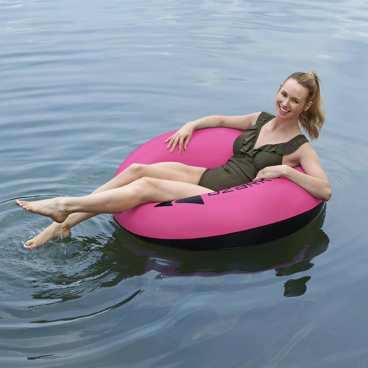 Ozark Trail Teal River Tube 39" – Durable Inflatable Float
