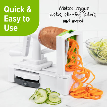 Prep Solutions Deluxe Spiral Cutter – White with Steel Blades