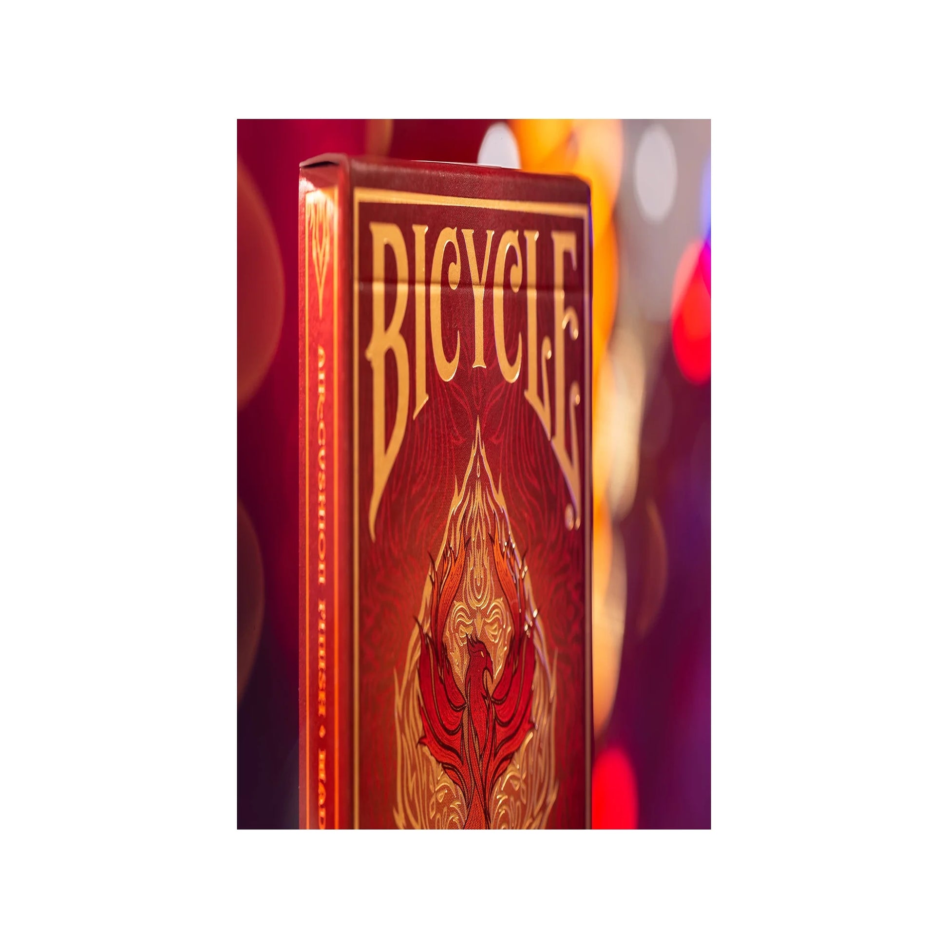 Bicycle Fyrebird Playing Cards Red
