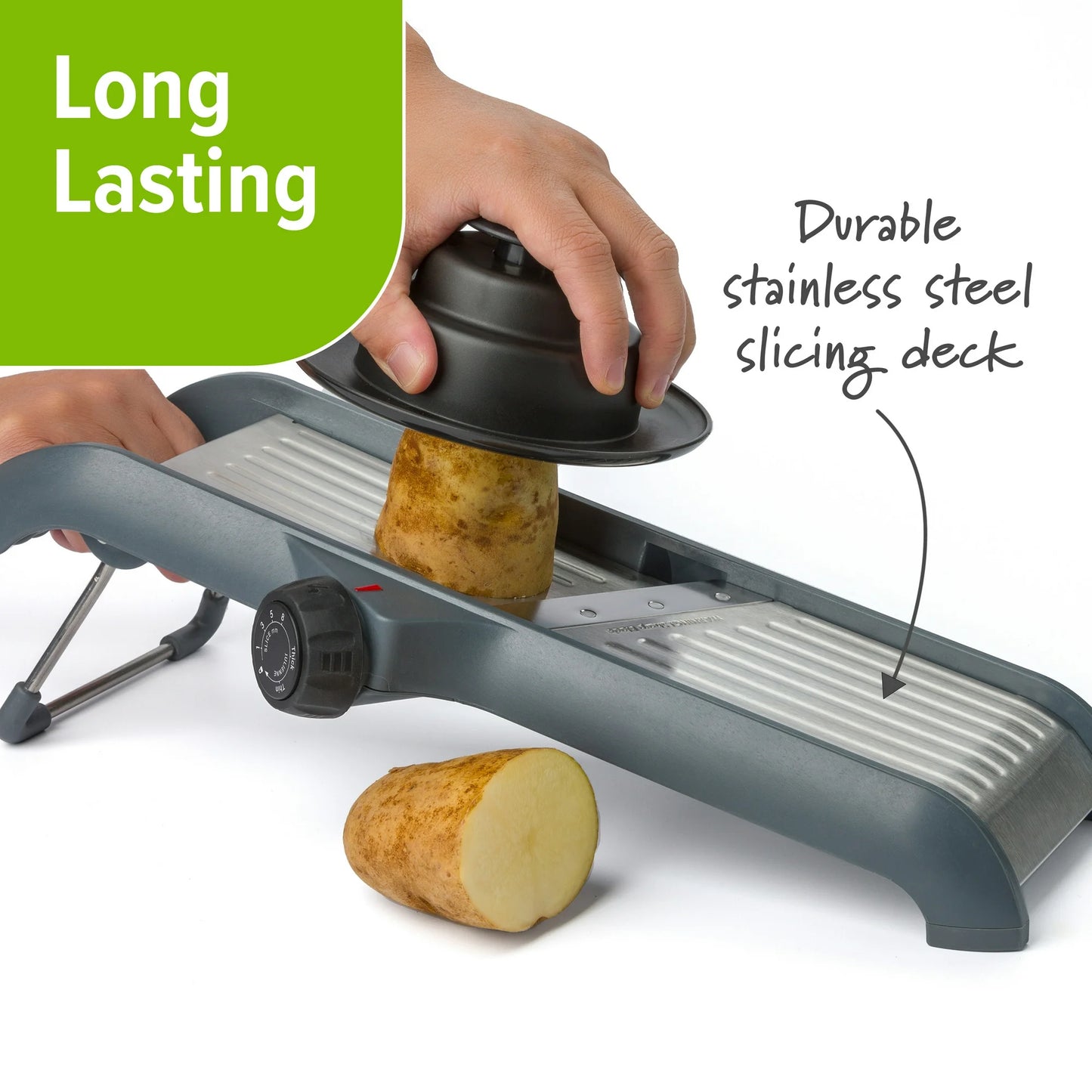 Prep Solutions Dial & Slice Chef's Mandoline – Adjustable Slicer