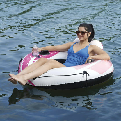 Ozark Trail Pink Rapid Rider River Tube 48" – Summer Float