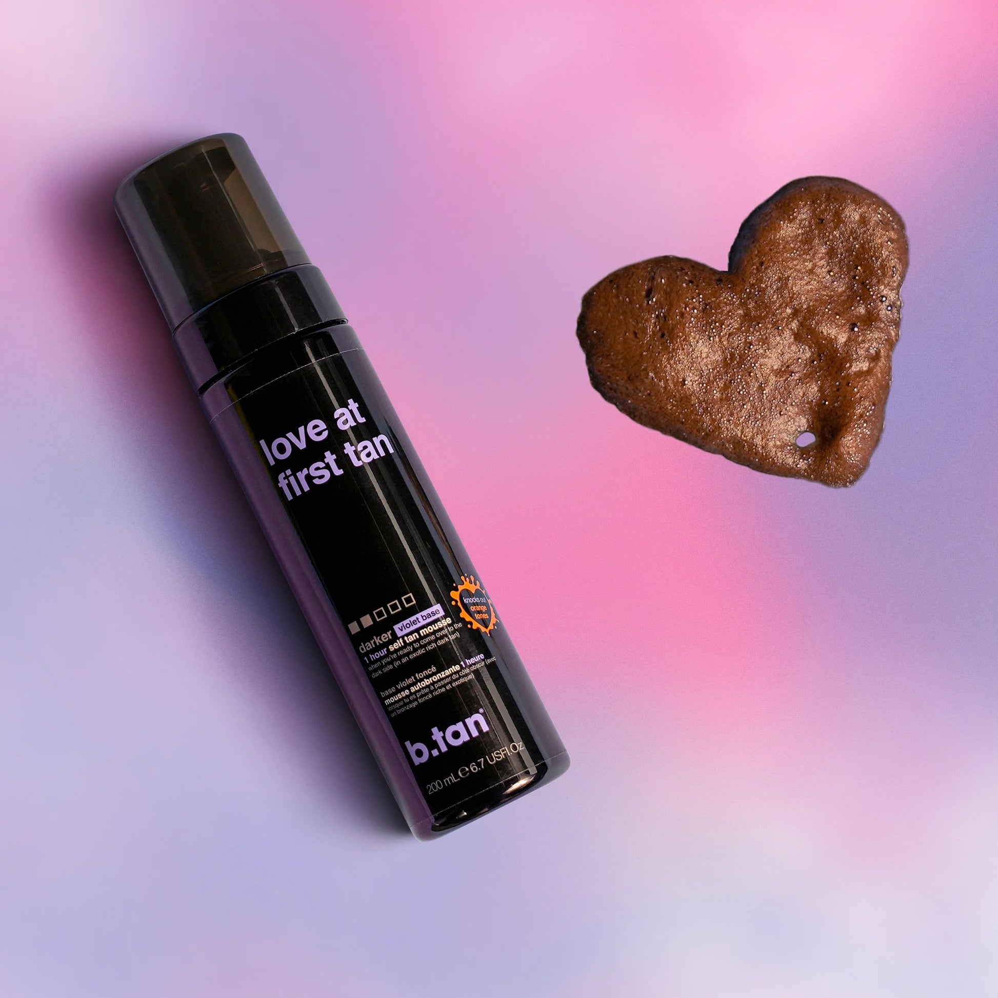 B.Tan Love at First Tan Self-Tanning Mousse, 6.7 Fl Oz