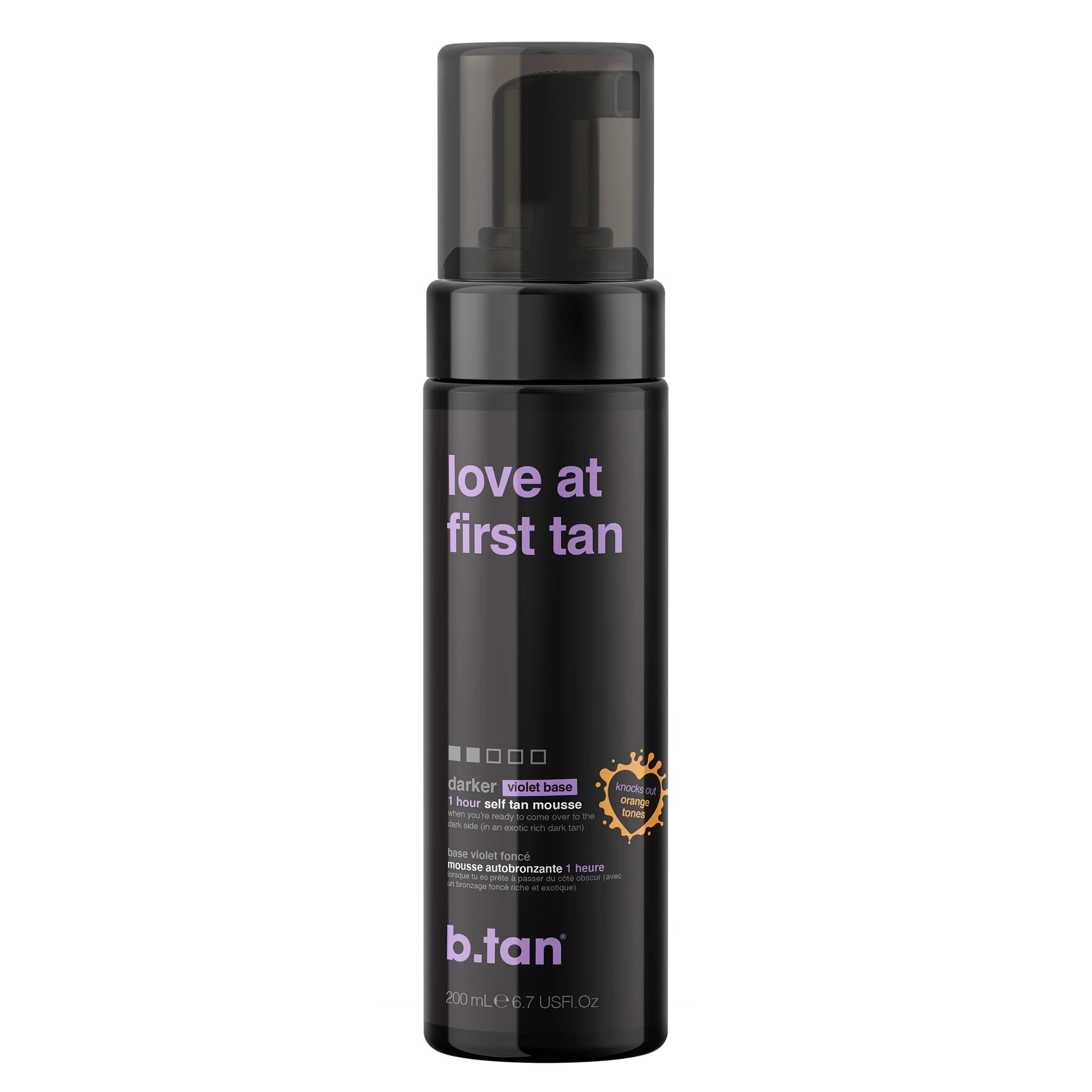 B.Tan Love at First Tan Self-Tanning Mousse, 6.7 Fl Oz