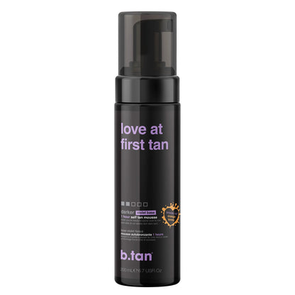 B.Tan Love at First Tan Self-Tanning Mousse, 6.7 Fl Oz