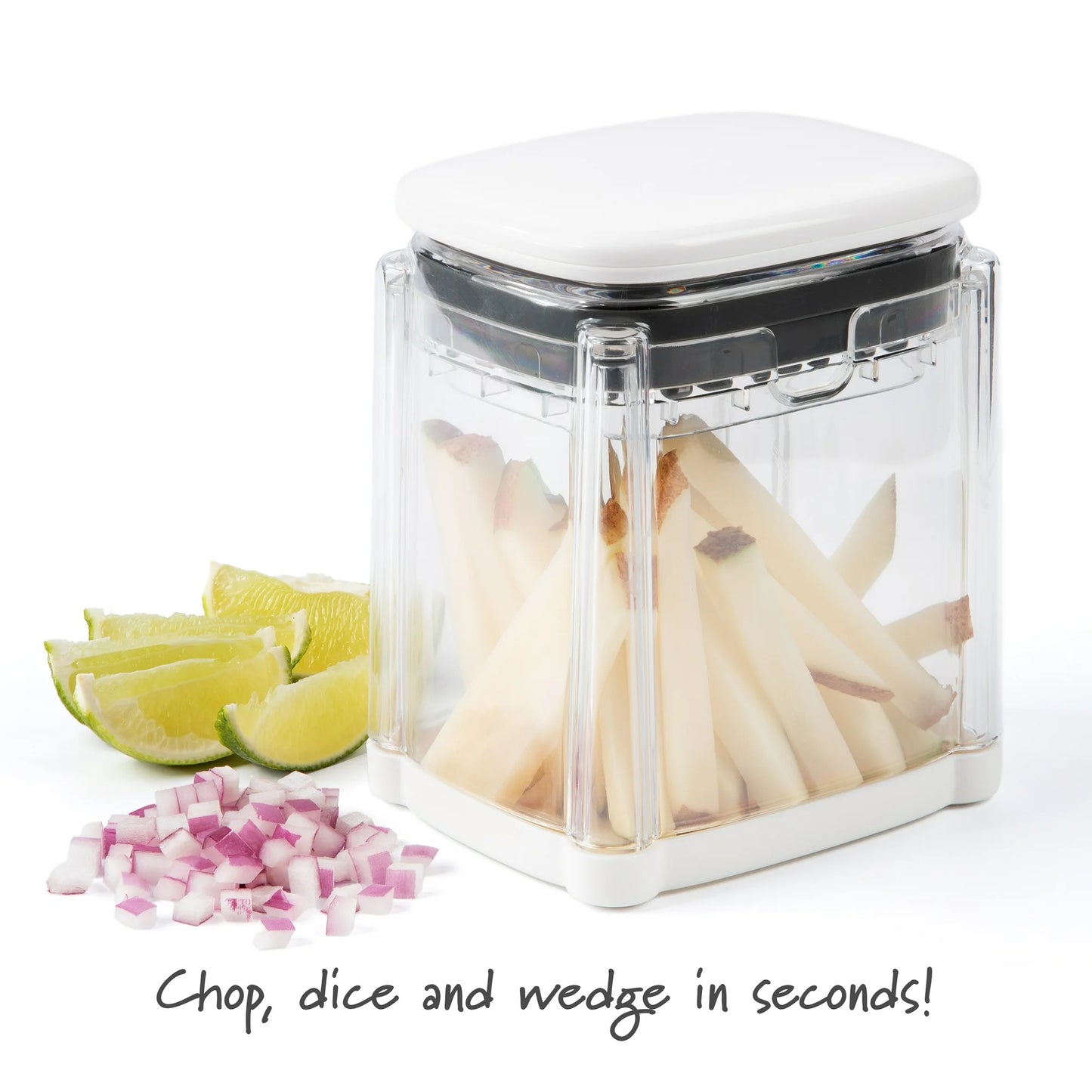 Prep Solutions Deluxe French Fry Cutter – Easy Slice Kitchen Tool