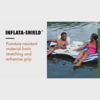 Ozark Trail Rapid River II Float + DC Air Pump Combo Set