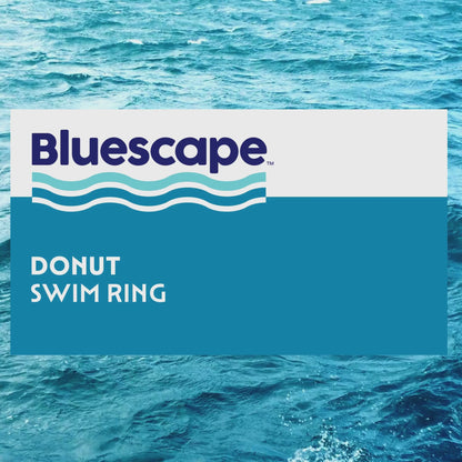 Bluescape 45" Multicolor Donut Pool Ring Float, Kids and Adults