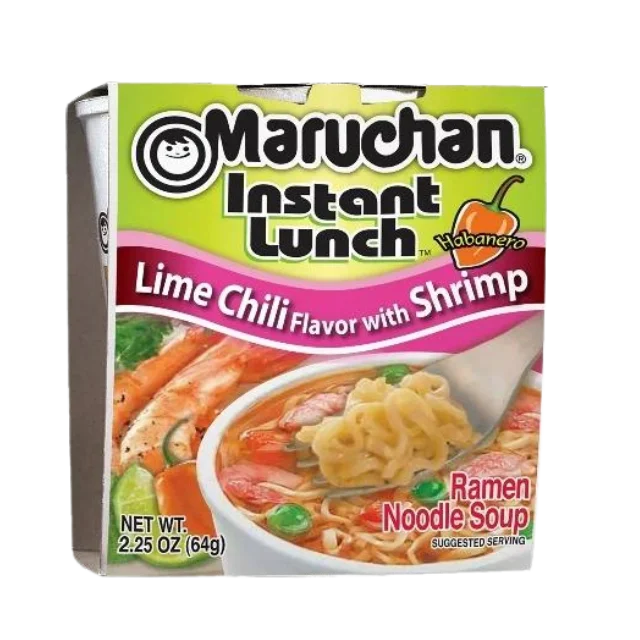 Maruchan Instant Lunch Lime Chili Flavor with Shrimp, 2.25 oz