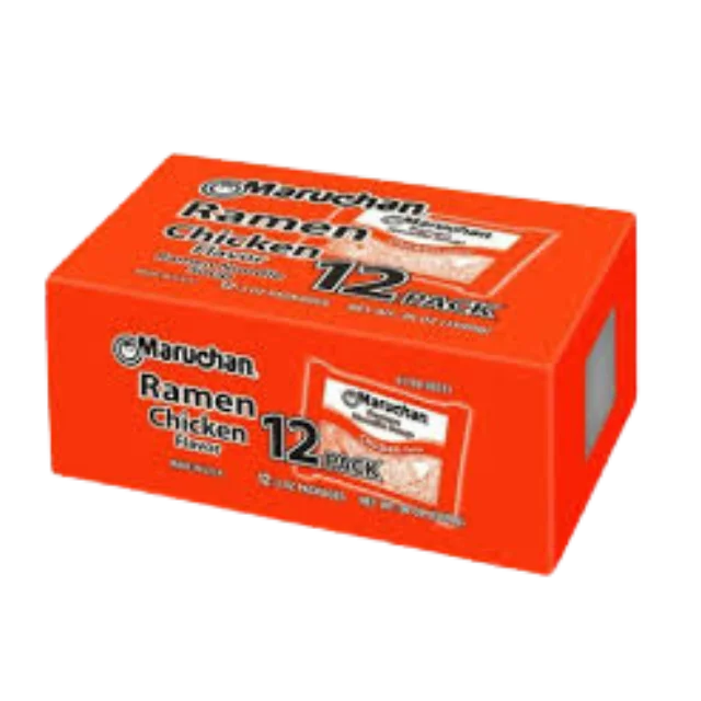 Maruchan Instant Lunch Chicken Ramen Noodle Soup, 3 Oz, 12 Count