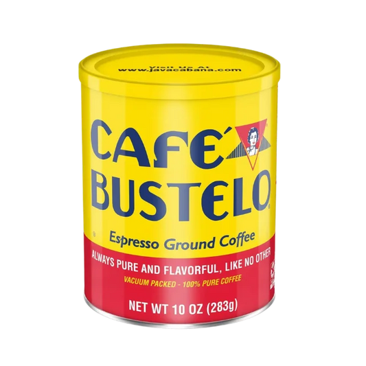 Cafe Bustelo, Espresso Style Dark Roast Ground Coffee, 10 oz. Can