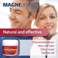 MagniLife Eczema Care+ Natural Cream: Relieves and Heals Rosacea for Dry, Itchy and Irritated Skin | 2 oz