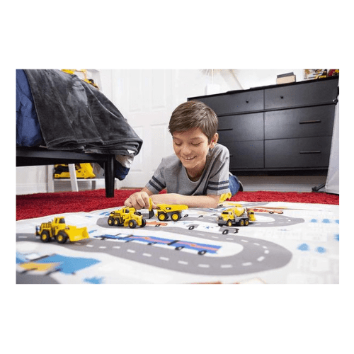 CAT Die Cast Toy Includes Wheel Loader, Excavator and Steam Roller Construction Vehicle Playset (3 Pieces)