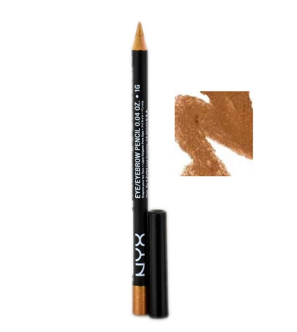 NYX Professional Makeup Slim Eye Pencil, Gold Shimmer SPE933